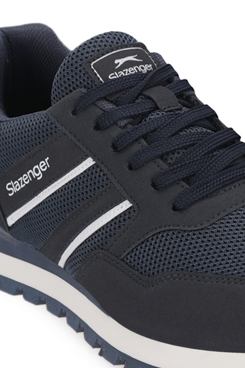 Slazenger SANCHEZ I Erkek Lacivert / Beyaz Günlük Spor Ayakkabısı