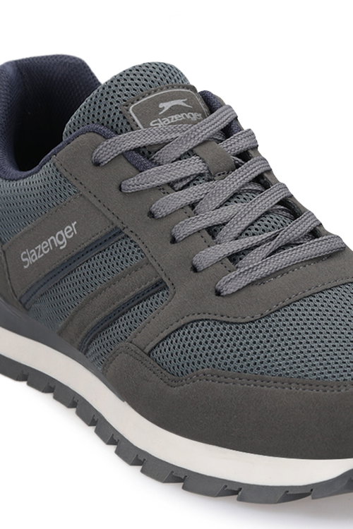 Slazenger SANCHEZ I Kadın Koyu Gri / Beyaz Günlük Spor Ayakkabısı