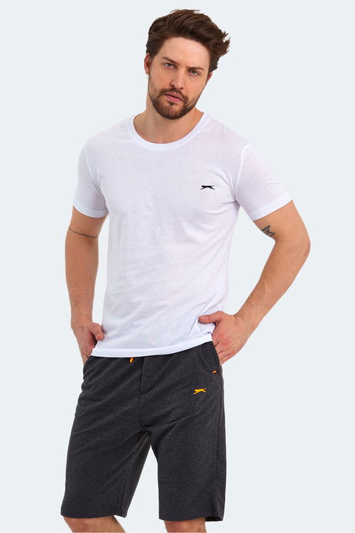 Slazenger SANDER KTN Erkek Beyaz Tişört