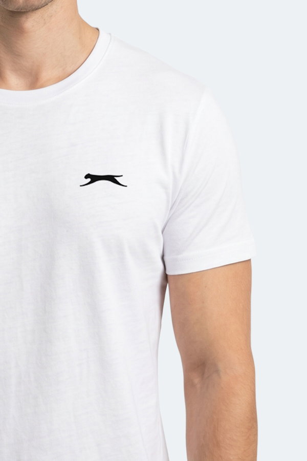 Slazenger SANDER KTN Erkek Beyaz Tişört