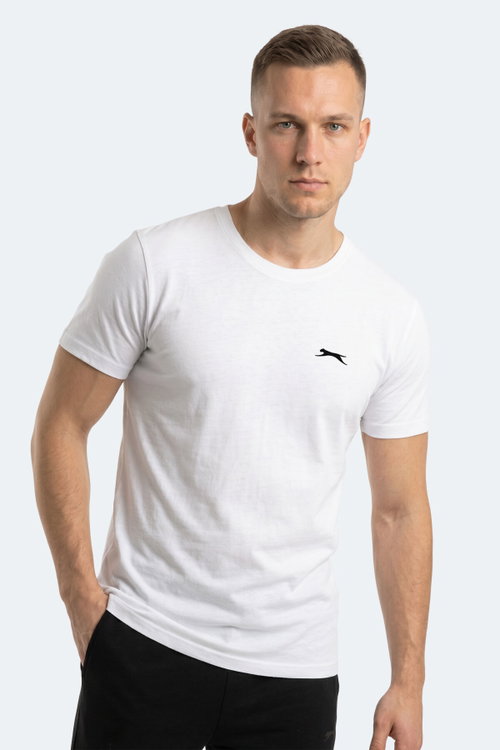 Slazenger SANDER KTN Erkek Beyaz Tişört