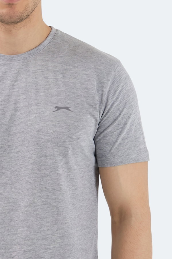 Slazenger SANDER KTN Erkek Gri Tişört
