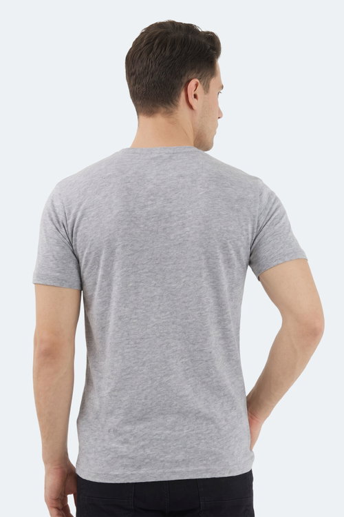 Slazenger SANDER KTN Erkek Gri Tişört