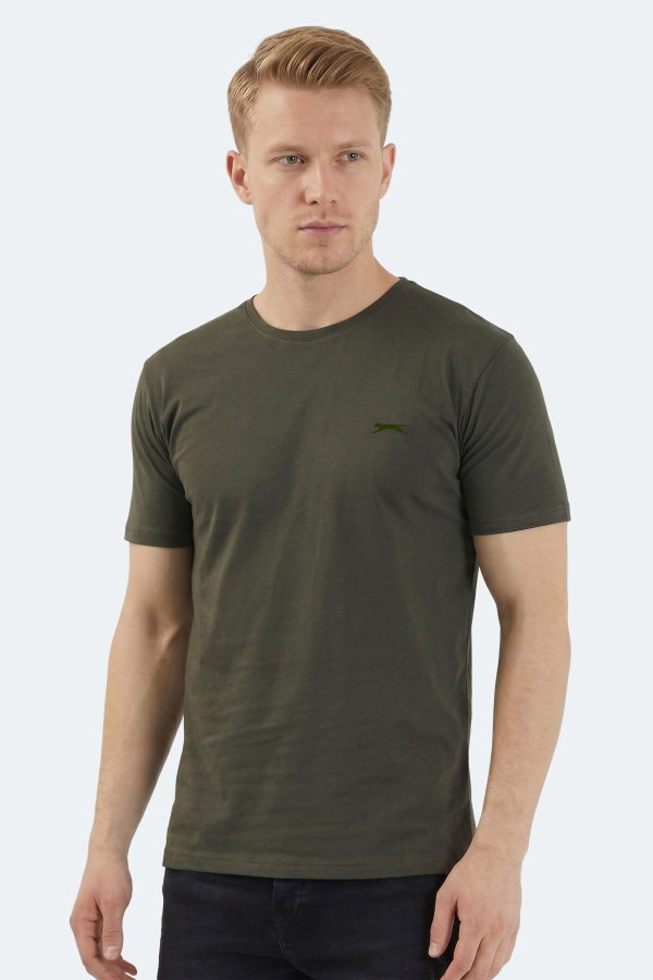 Slazenger SANDER KTN Erkek Haki Tişört