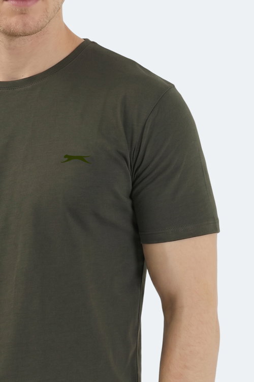 Slazenger SANDER KTN Erkek Haki Tişört