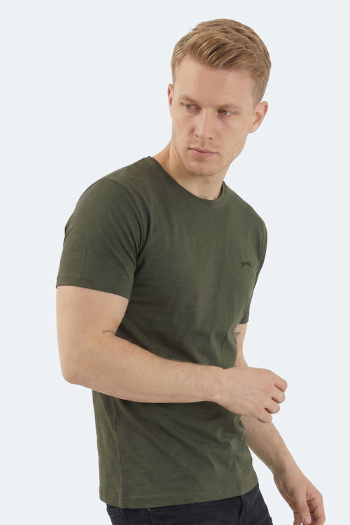 Slazenger SANDER KTN Erkek Haki Tişört