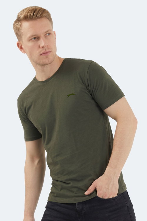 Slazenger SANDER KTN Erkek Haki Tişört