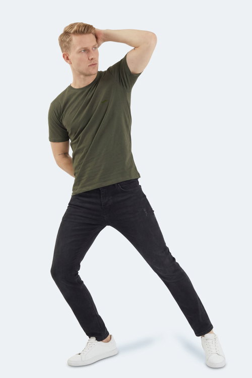 Slazenger SANDER KTN Erkek Haki Tişört
