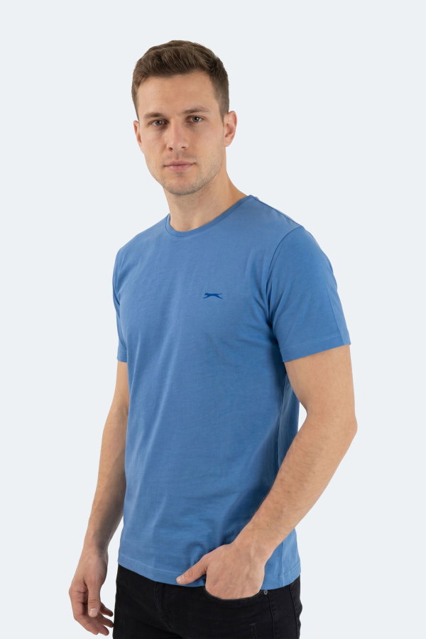 Slazenger SANDER KTN Erkek Indigo Tişört