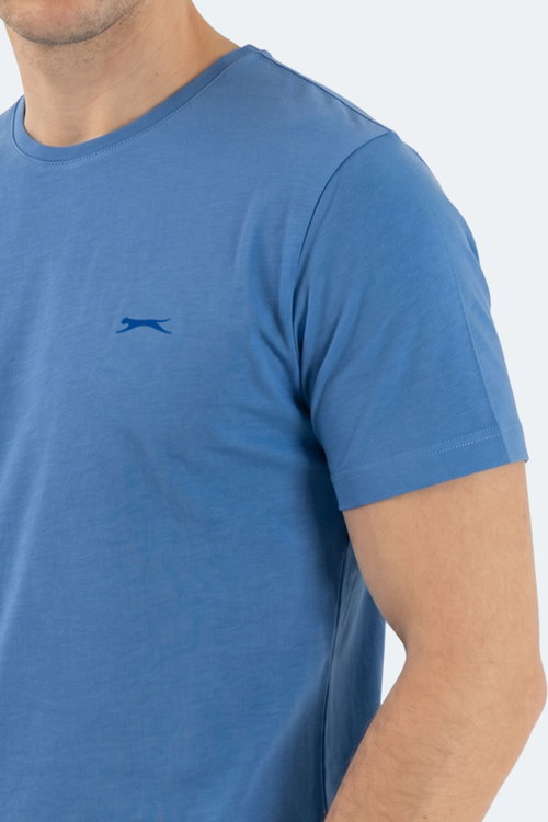 Slazenger SANDER KTN Erkek Indigo Tişört