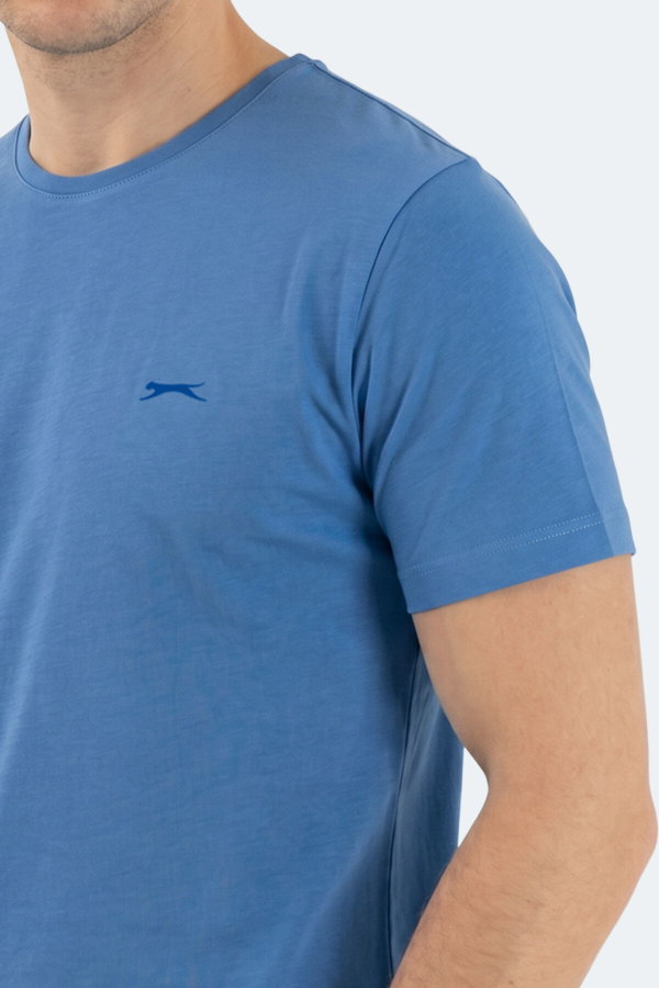 Slazenger SANDER KTN Erkek Indigo Tişört