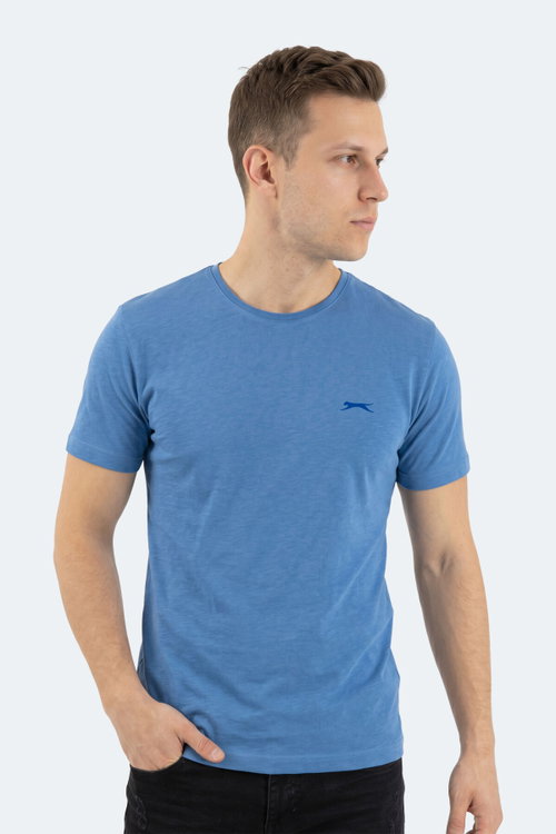 Slazenger SANDER KTN Erkek Indigo Tişört