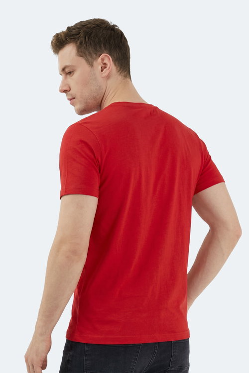 Slazenger SANDER KTN Erkek Kırmızı Tişört