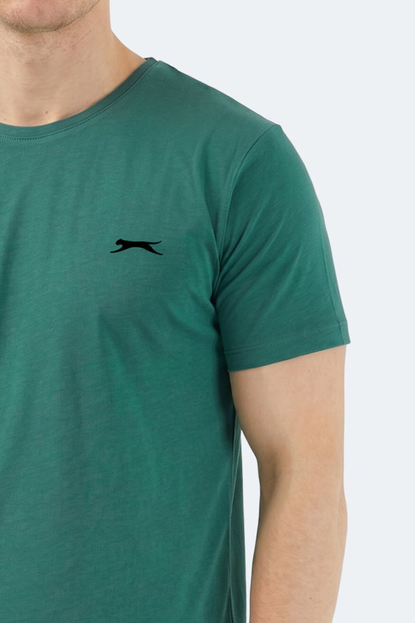 Slazenger SANDER KTN Erkek Koyu Yeşil Tişört
