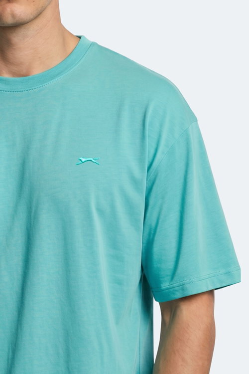 Slazenger SANDER IN Erkek Koyu Yeşil Tişört