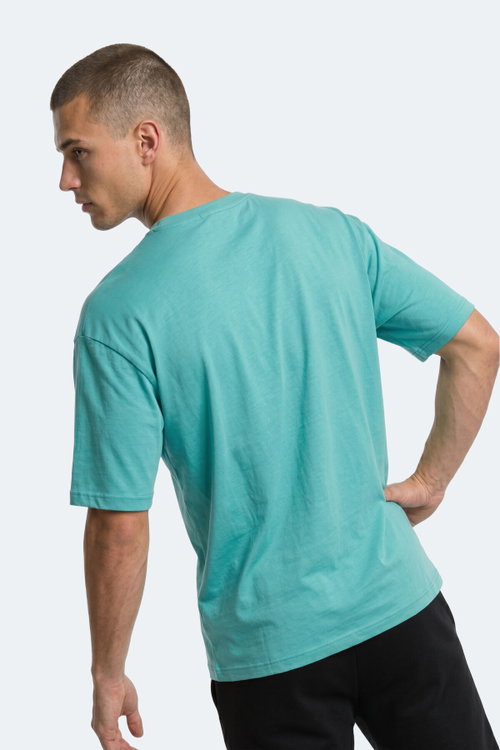 Slazenger SANDER IN Erkek Koyu Yeşil Tişört
