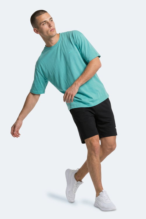 Slazenger SANDER IN Erkek Koyu Yeşil Tişört