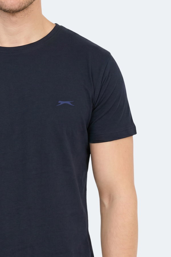 Slazenger SANDER KTN Erkek Lacivert Tişört