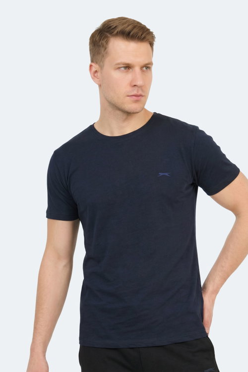 Slazenger SANDER KTN Erkek Lacivert Tişört