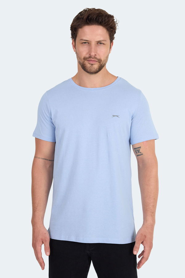Slazenger SANDER KTN Erkek Mavi Tişört Slazenger SANDER KTN Erkek Mavi Tişört