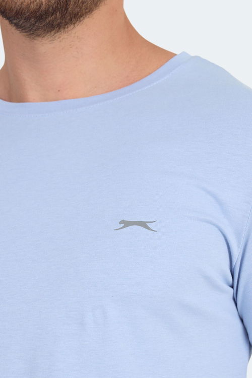 Slazenger SANDER KTN Erkek Mavi Tişört
