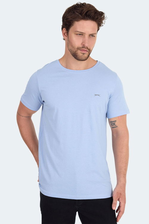 Slazenger SANDER KTN Erkek Mavi Tişört