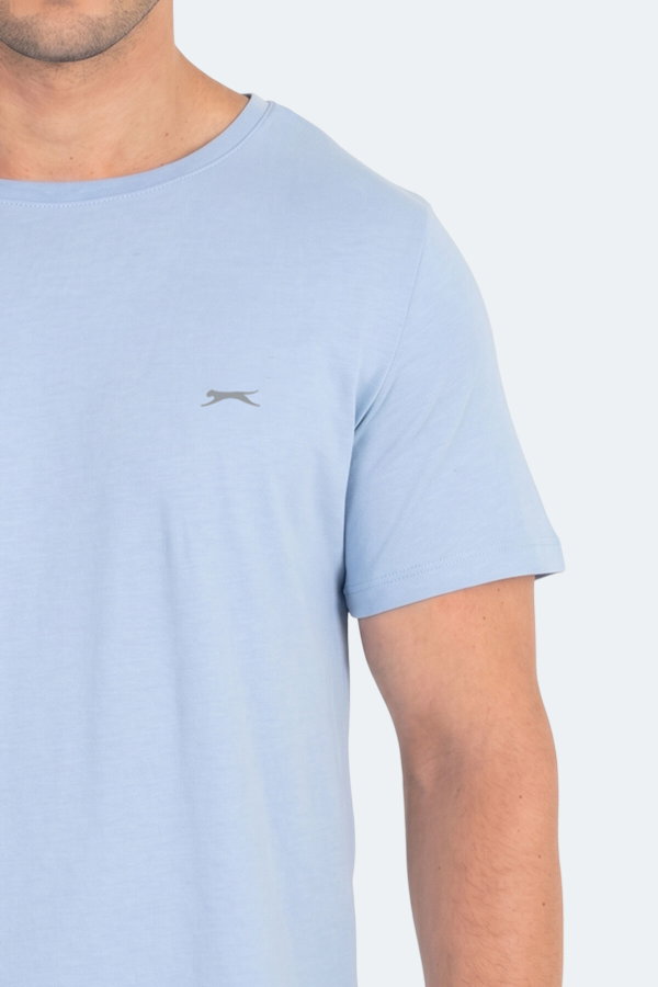 Slazenger SANDER KTN Erkek Mavi Tişört