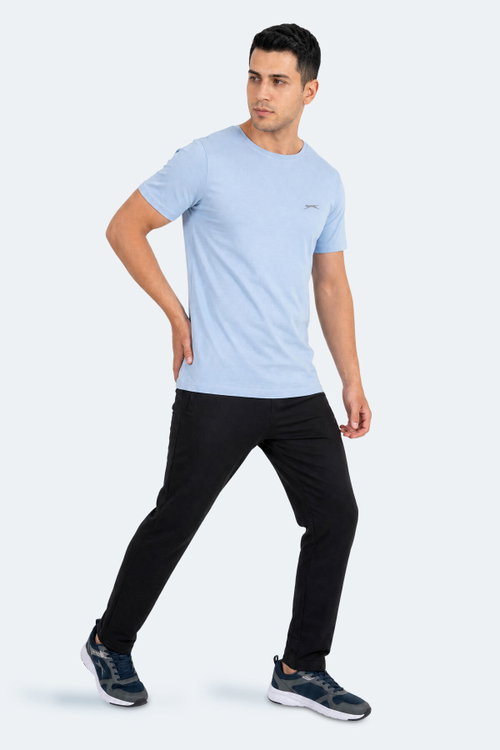 Slazenger SANDER KTN Erkek Mavi Tişört