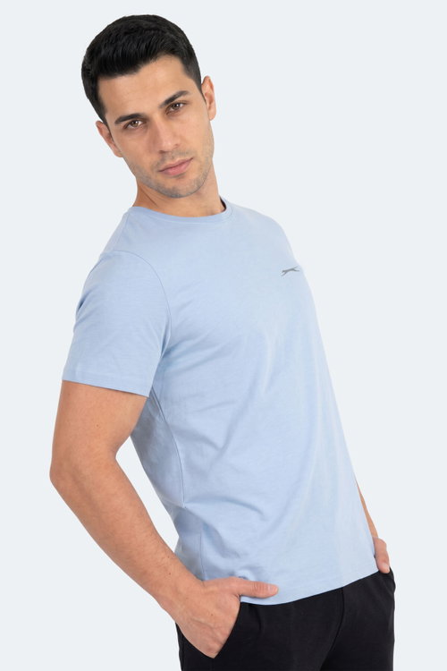 Slazenger SANDER KTN Erkek Mavi Tişört