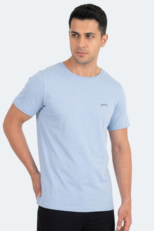 Slazenger SANDER KTN Erkek Mavi Tişört