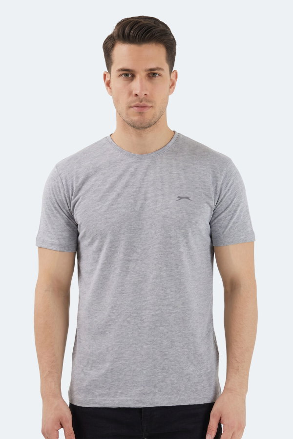 Slazenger SANDER KTN 5 li Set Erkek Beyaz - Gri - Lacivert - Siyah - Sarı Tişört