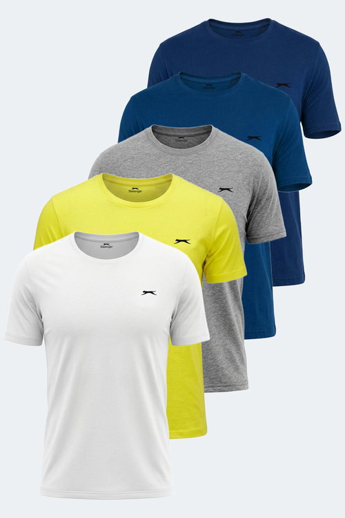 Slazenger SANDER KTN 5 li Set Erkek Tişört