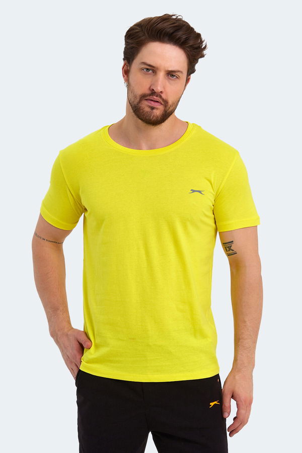Slazenger SANDER KTN Erkek Açık Sarı Tişört Slazenger SANDER KTN Erkek Açık Sarı Tişört