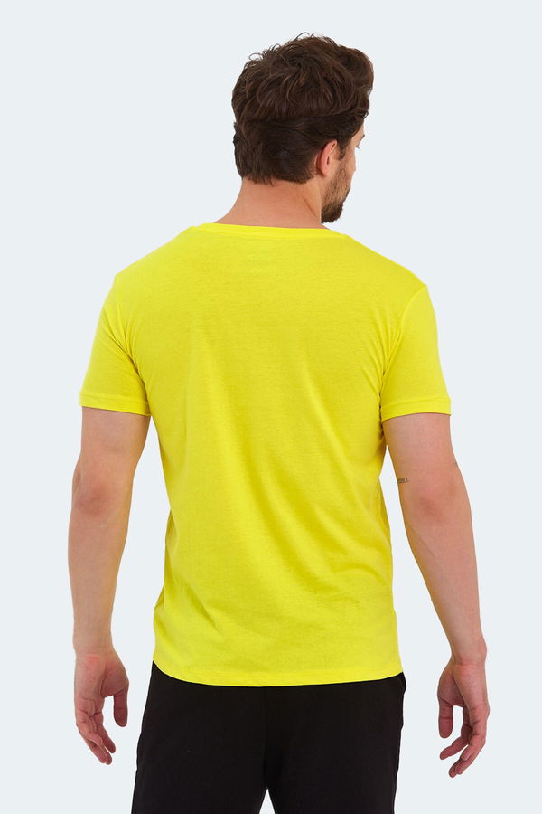 Slazenger SANDER KTN Erkek Açık Sarı Tişört Slazenger SANDER KTN Erkek Açık Sarı Tişört