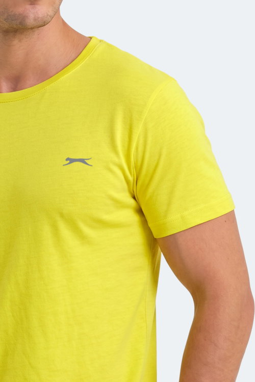 Slazenger SANDER KTN Erkek Açık Sarı Tişört