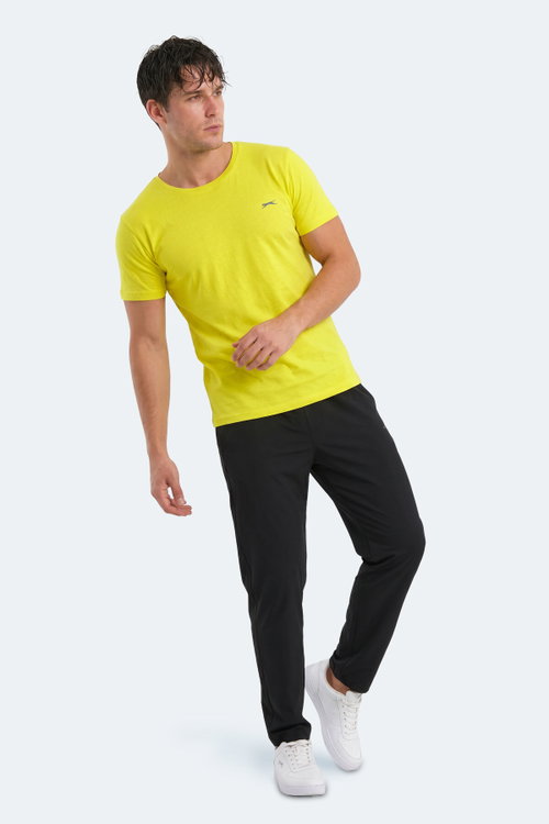 Slazenger SANDER KTN Erkek Açık Sarı Tişört