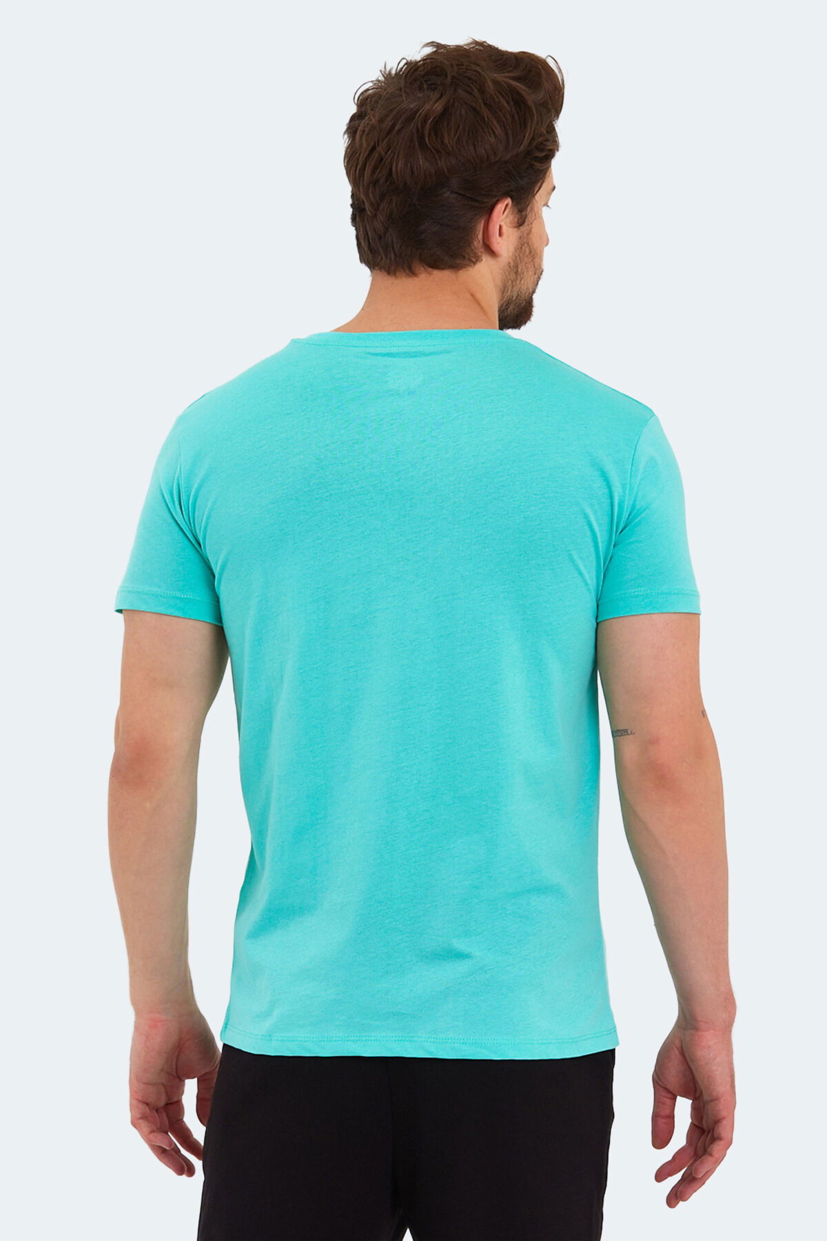 SANDER KTN Erkek Tişört Nane - Thumbnail