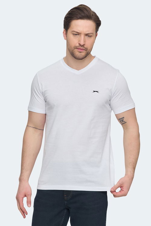 Slazenger SARGON 5 li Set Erkek Beyaz - Lacivert - Kırmızı - Mavi - Koyu Yeşil Tişört Slazenger SARGON 5 li Set Erkek Beyaz - Lacivert - Kırmızı - Mavi - Koyu Yeşil Tişört