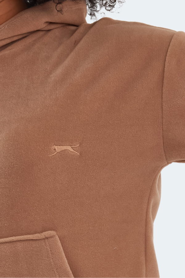 Slazenger SASSA IN Kadın Polar Açık Kahve