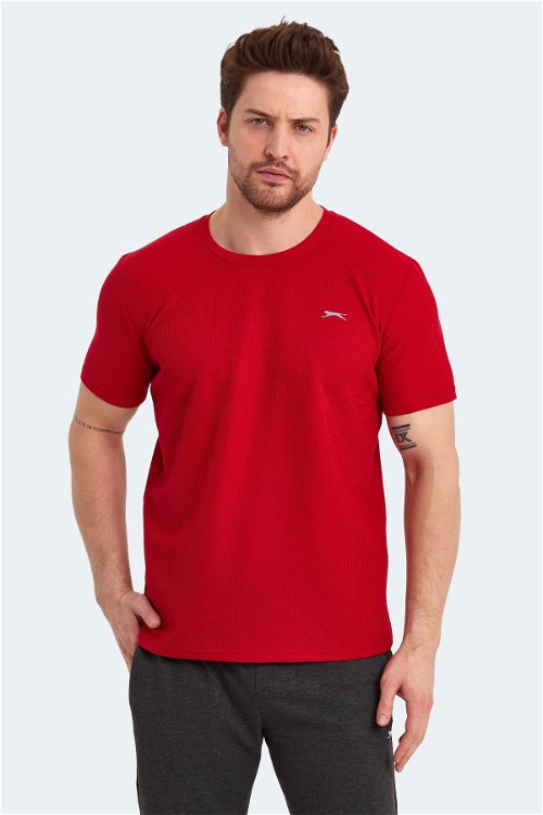 SATURN I Erkek Kısa Kollu T-Shirt Kırmızı