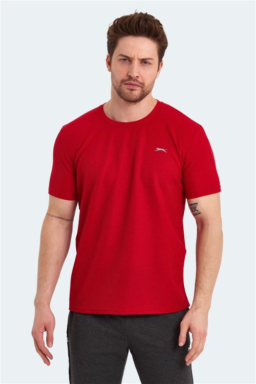 SATURN I Erkek Kısa Kollu T-Shirt Kırmızı