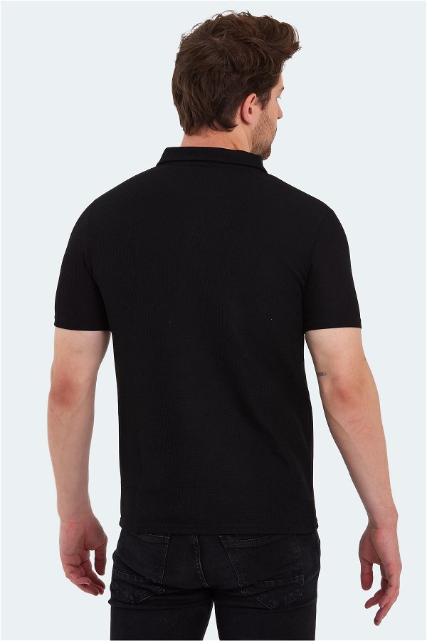 Slazenger SAUNDRA Erkek T-Shirt Siyah