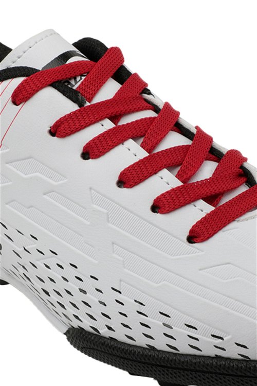Slazenger SCORE I HS Futbol Erkek Halı Saha Ayakkabı Beyaz / Kırmızı