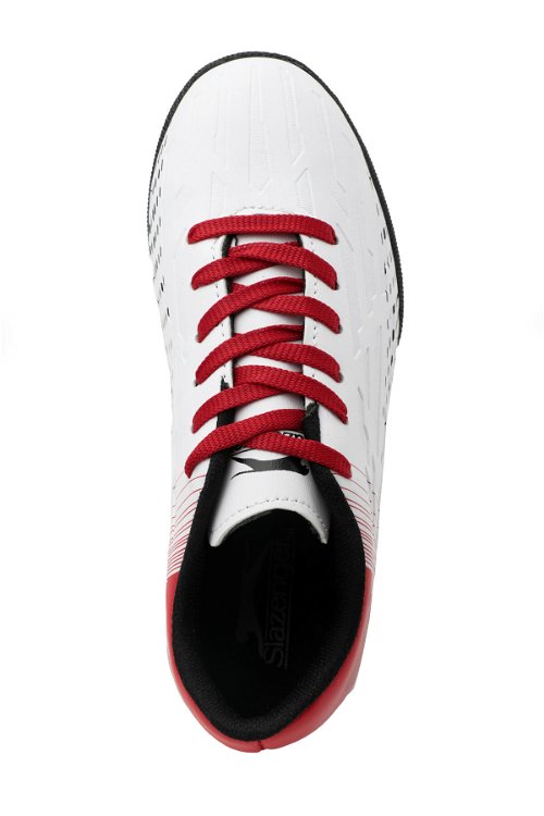 SCORE I HS Futbol Erkek Çocuk Halı Saha Ayakkabı Beyaz / Kırmızı