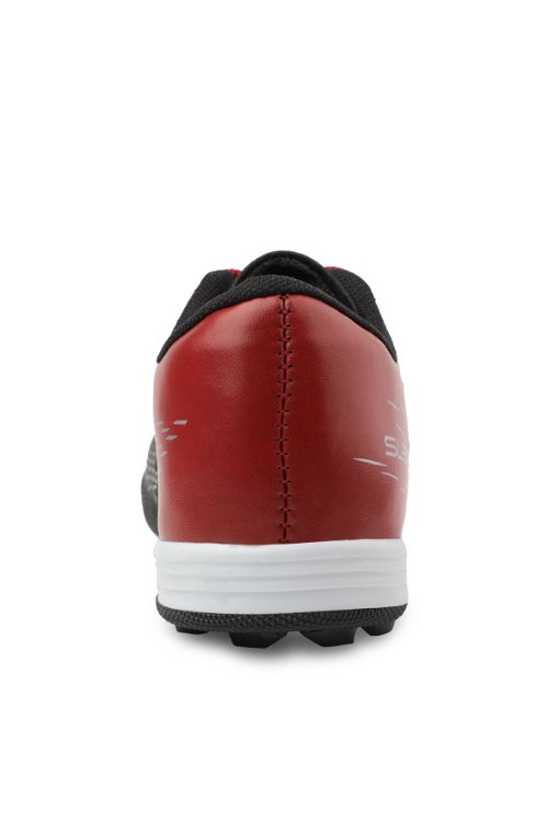 SCORE I HS Futbol Erkek Çocuk Halı Saha Ayakkabı Siyah / Kırmızı
