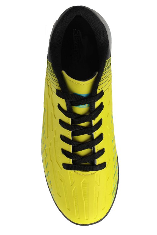 Slazenger SCORE I HS Futbol Erkek Halı Saha Ayakkabı Neon Sarı / Siyah