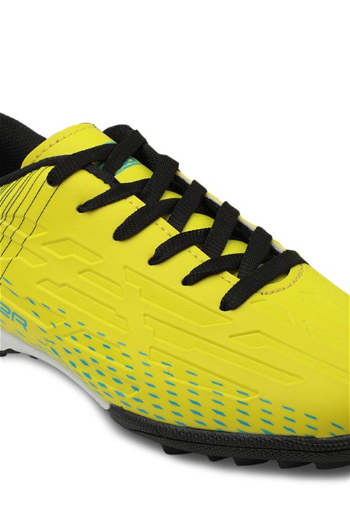 SCORE I HS Futbol Erkek Çocuk Halı Saha Ayakkabı Neon Sarı / Siyah
