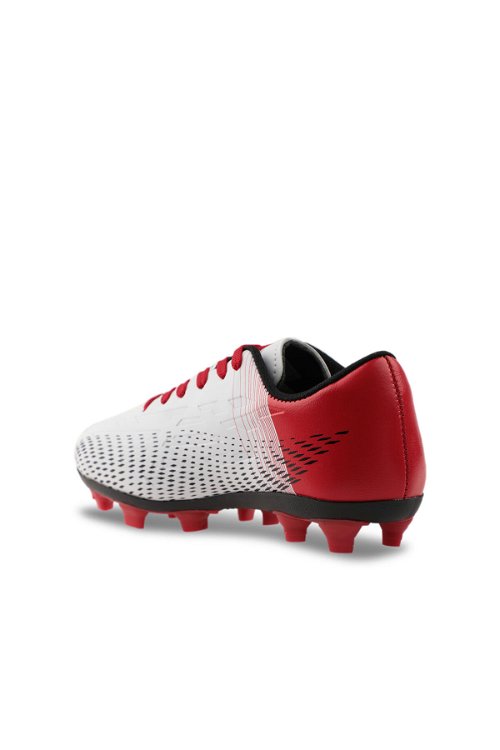 Slazenger SCORE I KRP Futbol Erkek Çocuk Krampon Ayakkabı Beyaz / Kırmızı