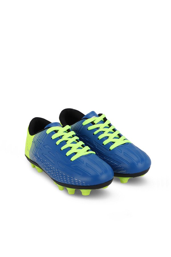 SCORE I KRP Futbol Erkek Çocuk Krampon Ayakkabı Mavi / Sarı