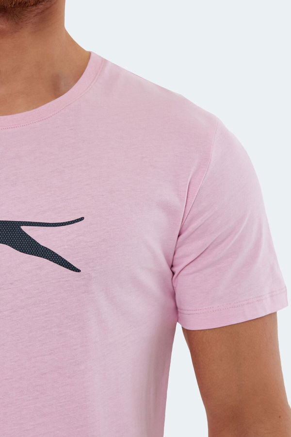 Slazenger SECTOR I Erkek Tişört Açık Pembe